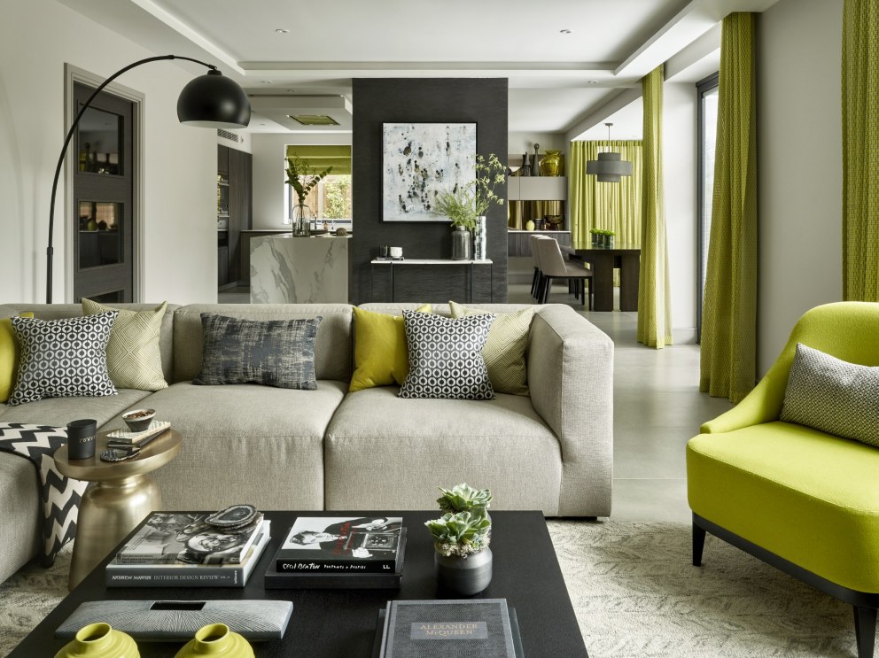 Relaxed Luxury Open Plan Living | Open plan living, kitchen and dining. | Interior Designers